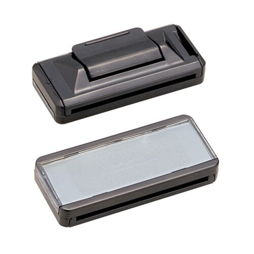 車内用品 シートベルトストッパー6 カラー:ブラッ