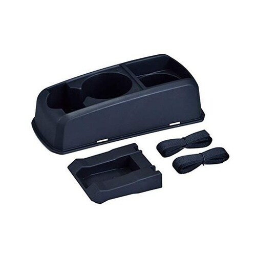 車内用品 シート3ドリンクホルダー カラー:ブラッ