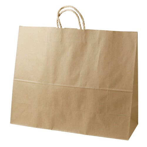 手提げ袋 未晒 横600mm奥行220mm 高さ