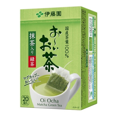 おーいお茶ティーバッグ 抹茶入り緑茶 20袋入×3