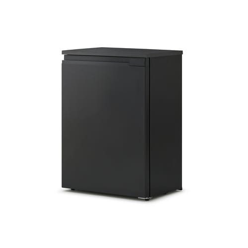 奥行スリム冷凍庫 66L ブラック