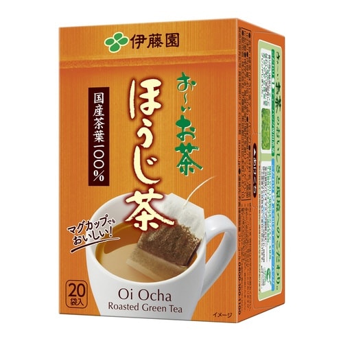 おーいお茶ティーバッグ ほうじ茶 20袋入×20