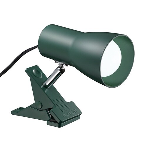 40形LED電球付属クリップライト グリーン