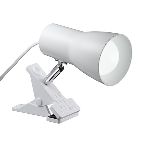 40形LED電球付属クリップライト ホワイト