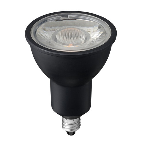 ハロゲン形LED 超広角 ブラック