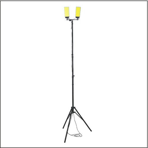 2灯式スタンドパネルライト 調光赤外線リモコン付