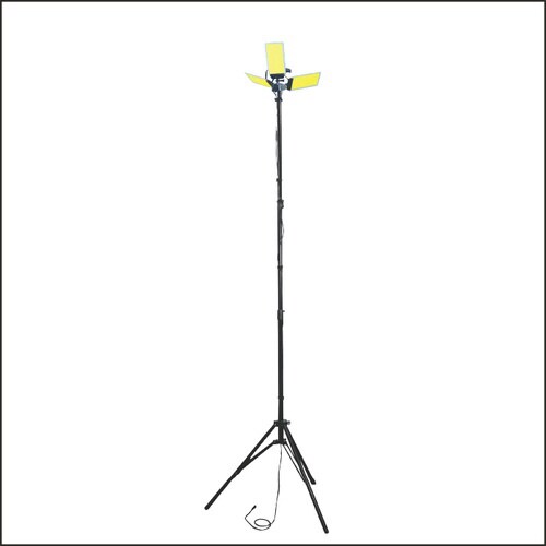 3灯式スタンドパネルライト 調光赤外線リモコン付