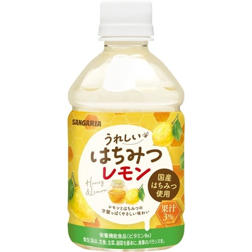 うれしいはちみつレモン 280ml 24本