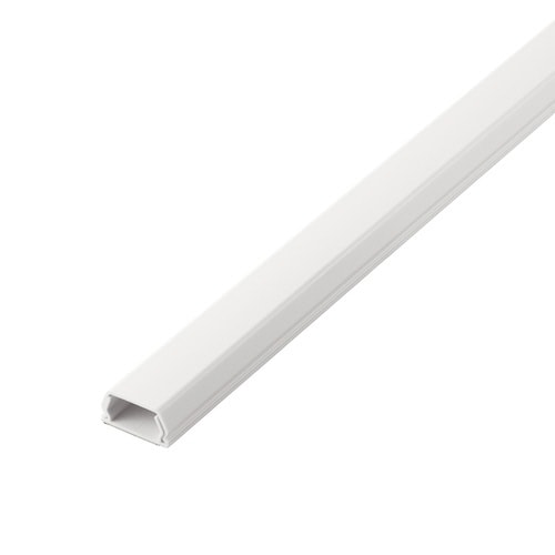 フラットモール 長さ1m 幅26mm TP 白