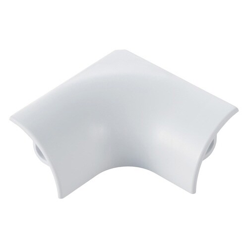 コーナーモール 入ズミ 長さ1m幅15.5mm 白