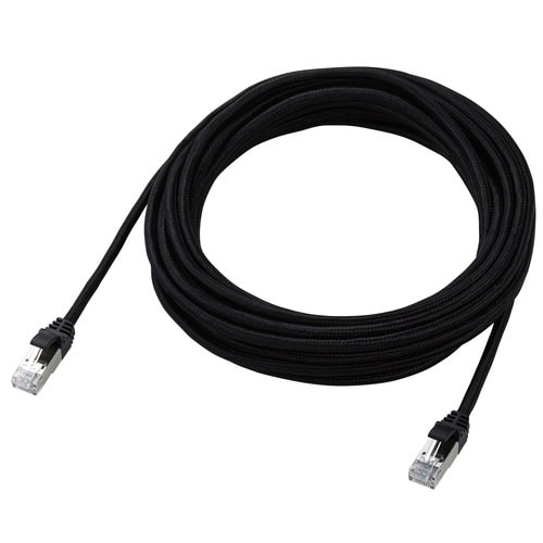 LANケーブル CAT8 7m メッシュ ブラック