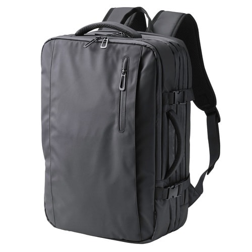 リュック 大容量 収納拡張機能 33L ブラック