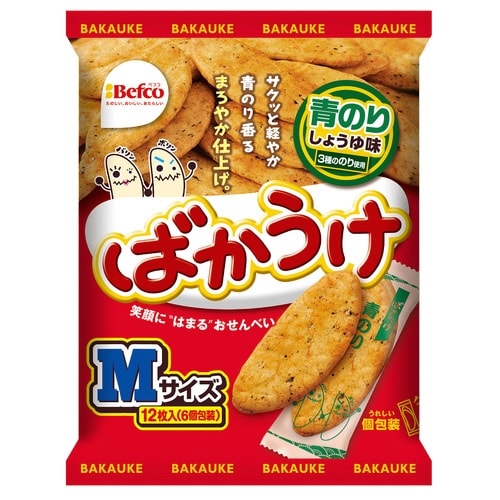 ばかうけ青のり 12枚×16