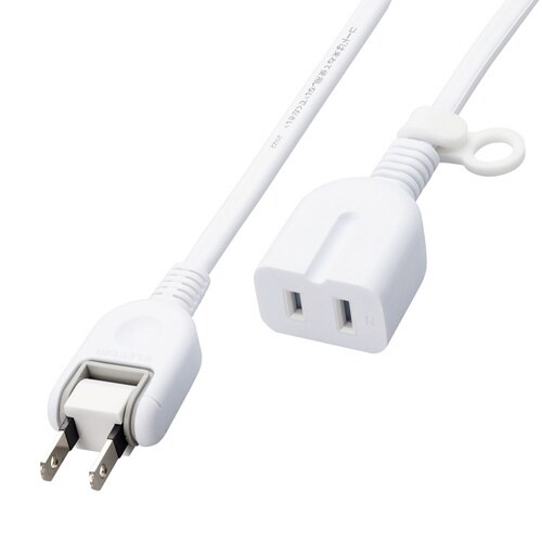 延長コード 5m 1個口 電源タップ ホワイト