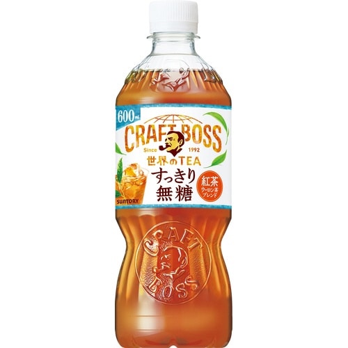 クラフトボス セイロンティー無糖 600ml24本