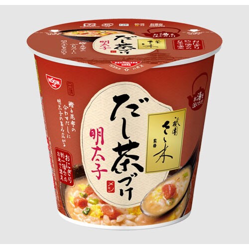 祇園さゝ木監修日清だし茶づけ明太子 6個