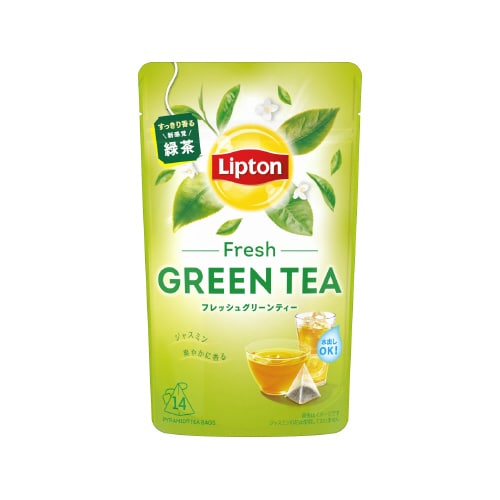 リプトングリーンティーフレッシュティーバッグ14P