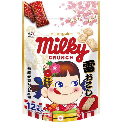 ミルキー クランチ雷おこし 12本