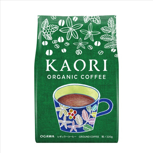 カオリオーガニックコーヒー 粉 220g