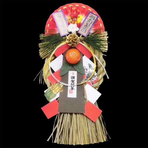 正月飾り しめ飾り 玉飾り ベーシック 長型