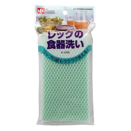 キッチンスポンジ レックの食器洗い