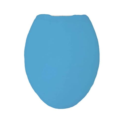 トイレフタカバー カラーショップ ブルー×2