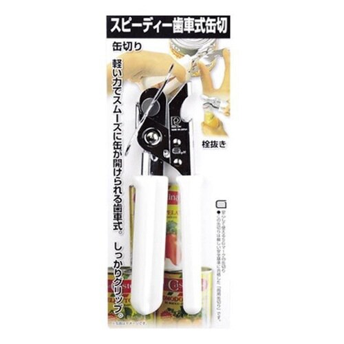缶切り 栓抜き スピーディー歯車式