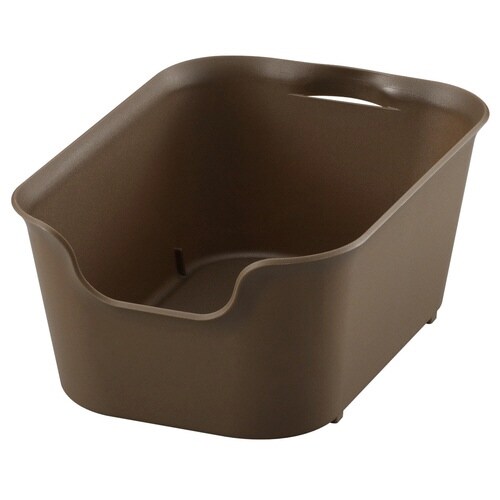 収納ボックス カタス S カラーボックス ブラウン