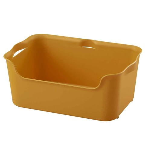 収納ボックス カタス M カラーボックス イエロー