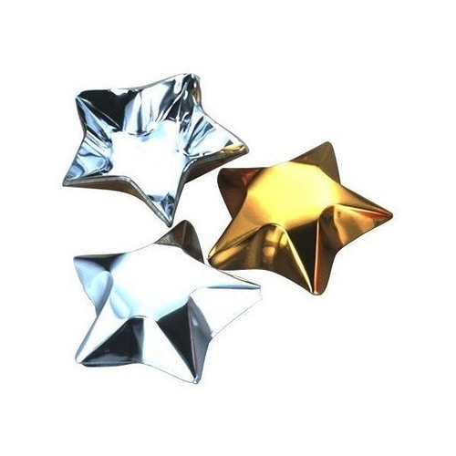 アルミ箔カップ チョコレート型 チョコカップ 星