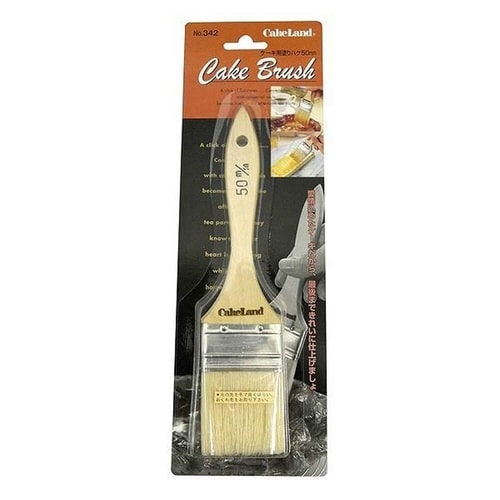 ハケ ケーキ用 塗りハケ 刷毛 天然 幅5cm×2