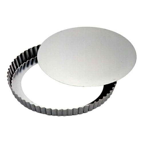 タルト型パイ型丸型24cm底取スチール製×2