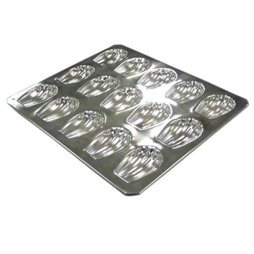 マドレーヌ型シェル型焼き型15Pスチール製×2