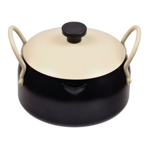 天ぷら鍋 16cm IH対応 鉄製 蓋付き×2