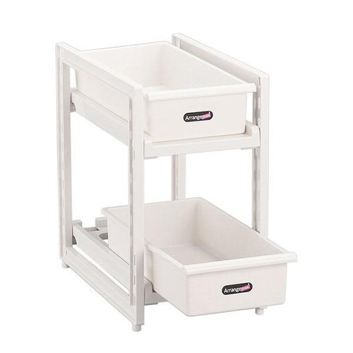 スライドストッカー シンク下 2段 アレンジフリー