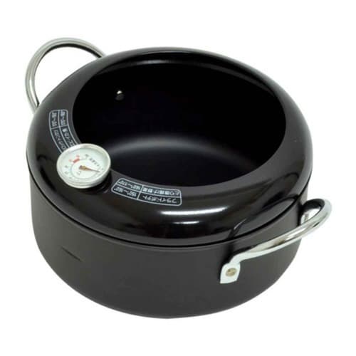 両手天ぷら鍋 20cm IH対応 揚げクック×2