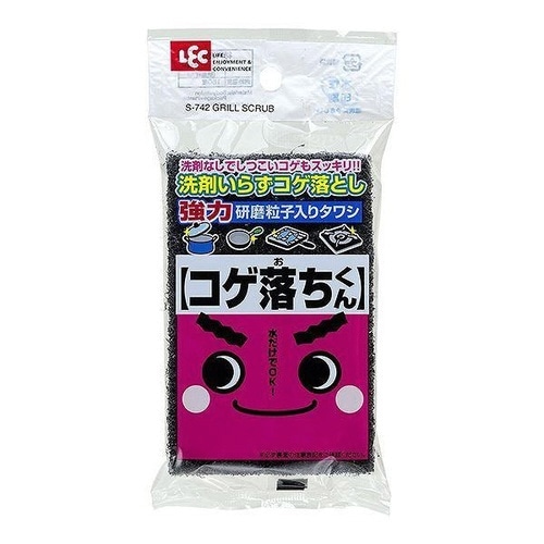 激落ちくん コゲ落ちくん 研磨剤入りタワシ
