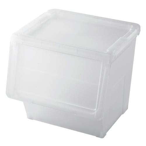 収納ボックス 前開き KABAKO クリア