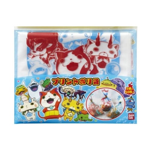 プリントポリ袋 妖怪ウォッチ 3柄 止めシール付