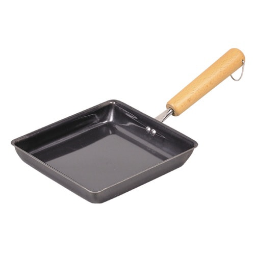 卵焼き器 16×16cm IH対応 鉄製 正方形
