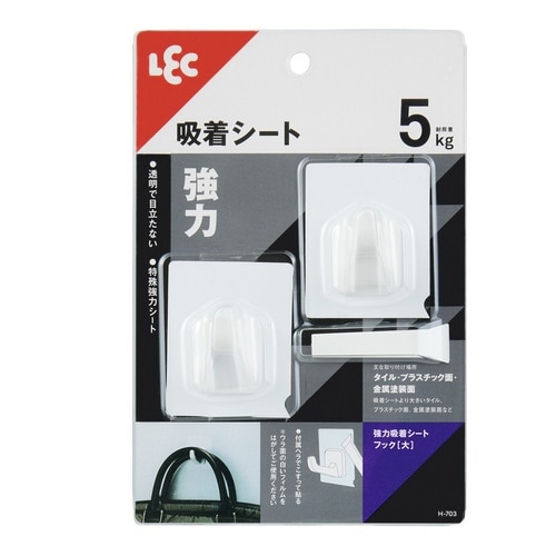 フック 強力 吸着シート ルームフック M