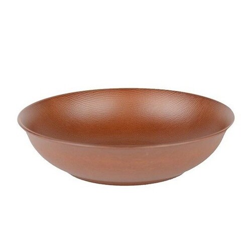 プレート 16cm 深皿 ライトブラウン