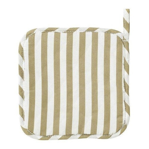 鍋敷き 鍋つかみ ミトン ストライプ