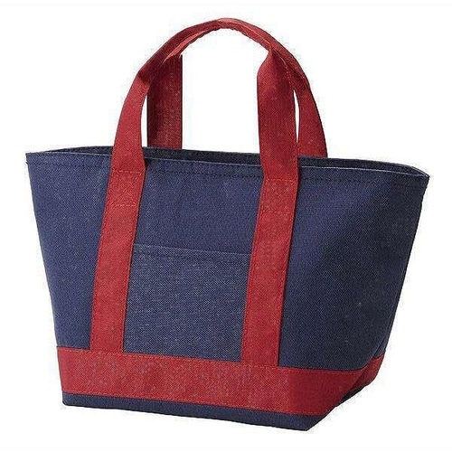 ランチバッグ 保冷バッグ ネイビー トート型×2