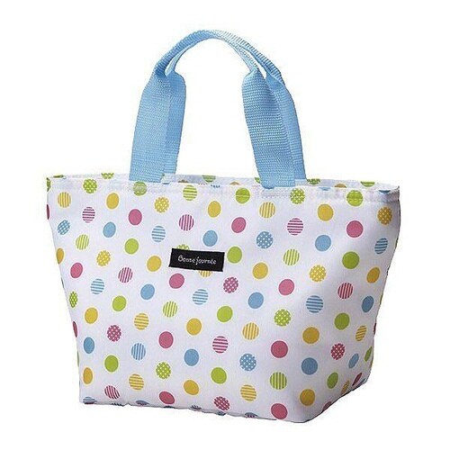 ランチバッグ 保冷バッグ カラフルドット トート型