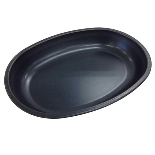 アウトドア用品 ブルーブラックコート 小判型