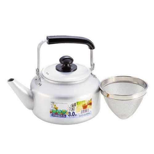 やかん 3L アルミ 大容量 軽量 リース