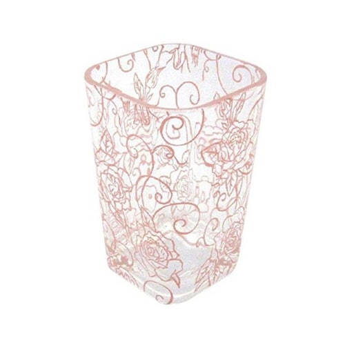 クリアローズ タンブラー ピンク