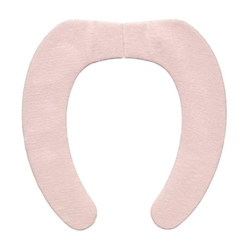 便座カバー吸着便座シートぴたQボアピンク×2