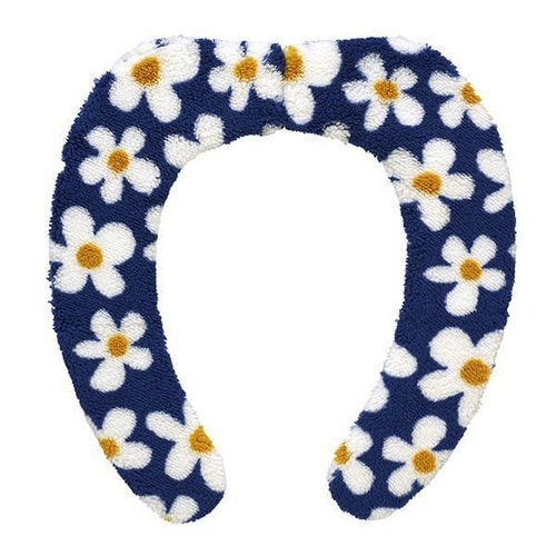 便座カバー 吸着便座シート ぴたQ ブルー×2